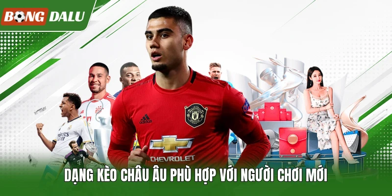 Dạng kèo châu Âu phù hợp với người chơi mới
