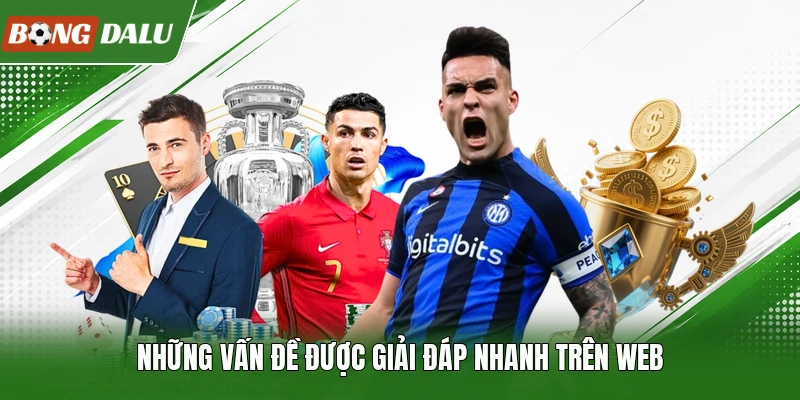 Những vấn đề được giải đáp nhanh trên web