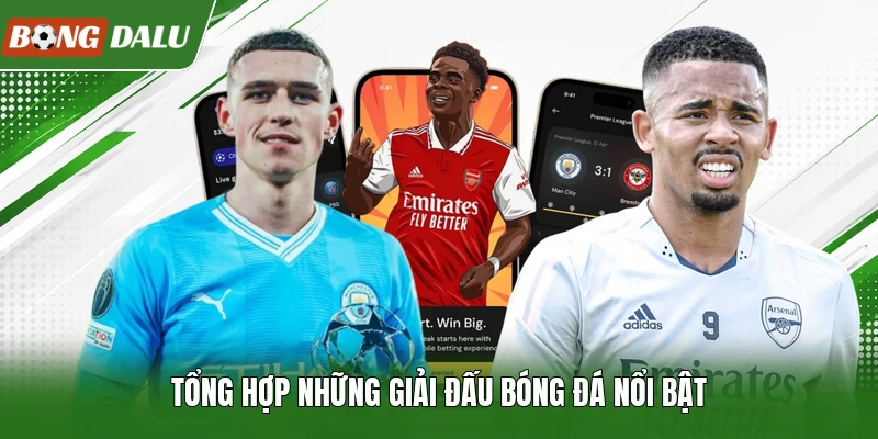 Tổng hợp những giải đấu bóng đá nổi bật